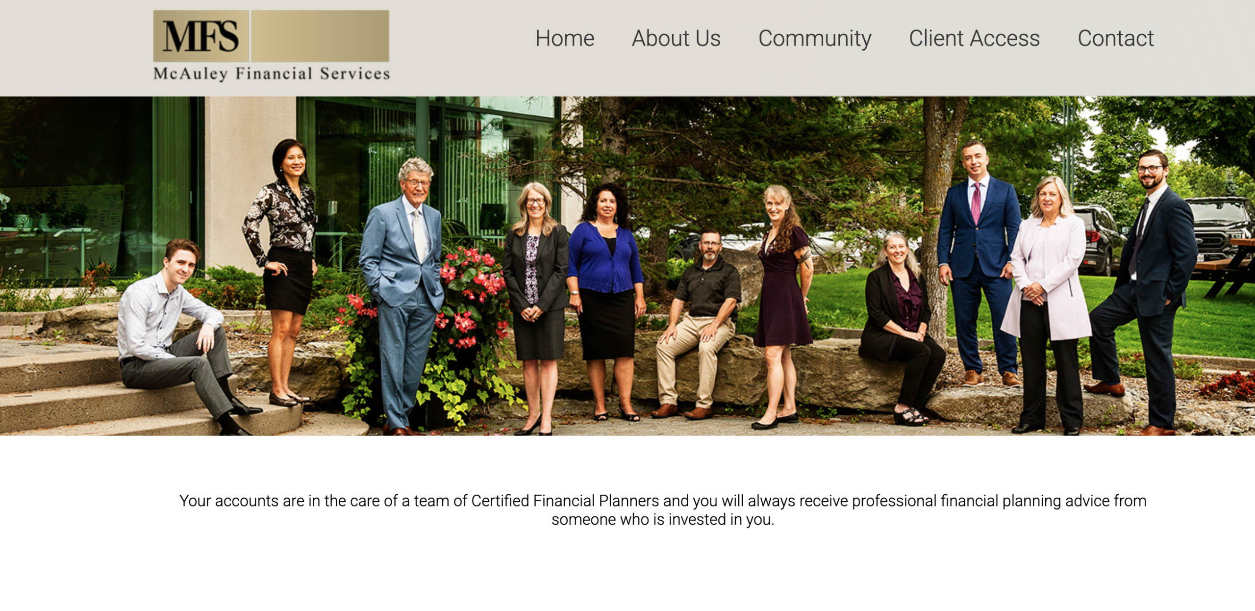 McAuley Financial Services - Fee-only Financial Planner in Ottawa